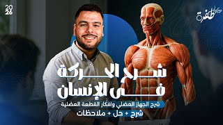 شرح الحركة في الإنسان ( أفكار القطعة العضلية ) | أحياء ثانوية عامة 2026 | مستر إسلام رمضان