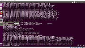 Blockchain + Ethereum + Ubuntu Setup