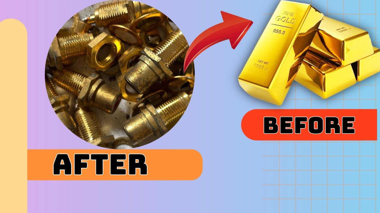How To Recovery Gold From Computer Connector Part | 🤔 Gold Recovery | Experiment scrap|