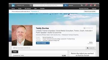 Adjusting your LinkedIn Privacy and Settings