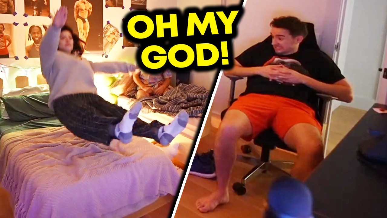 Julia Completely Breaks Her Bed In Front of Arther...