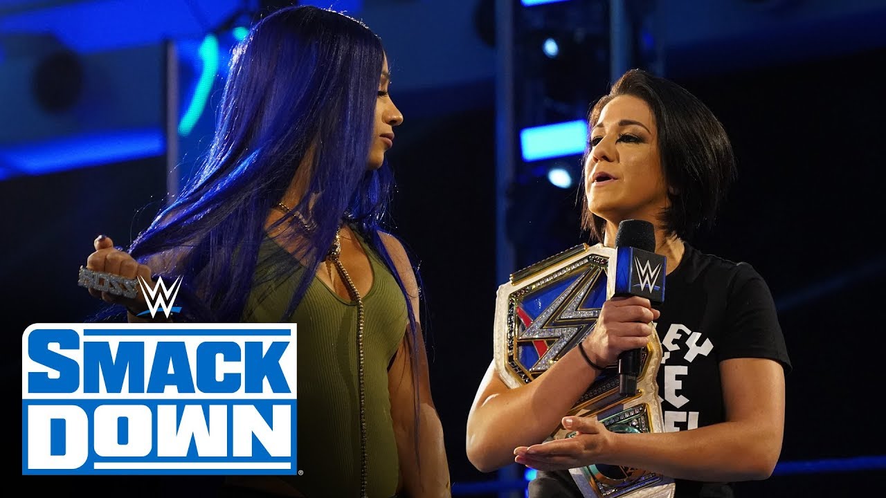 Bayley offers up Sasha Banks for clash with Tamina SmackDown April 10 2020