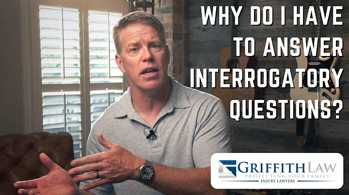 Why Do I Have to Answer Interrogatory Questions?
