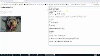 css Intro MrG Web Site Code Training