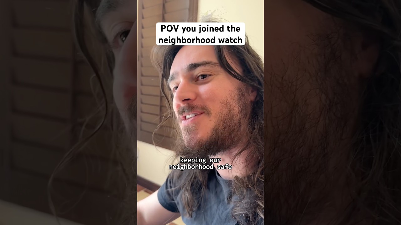 neighborhood watch #shorts #comedy #funny