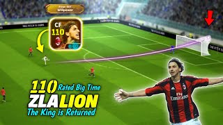 110 Rated Phenomenal Finishing x Willpower Big Time Zlatan Ibrahimovic Review in eFootball 26 Mobile