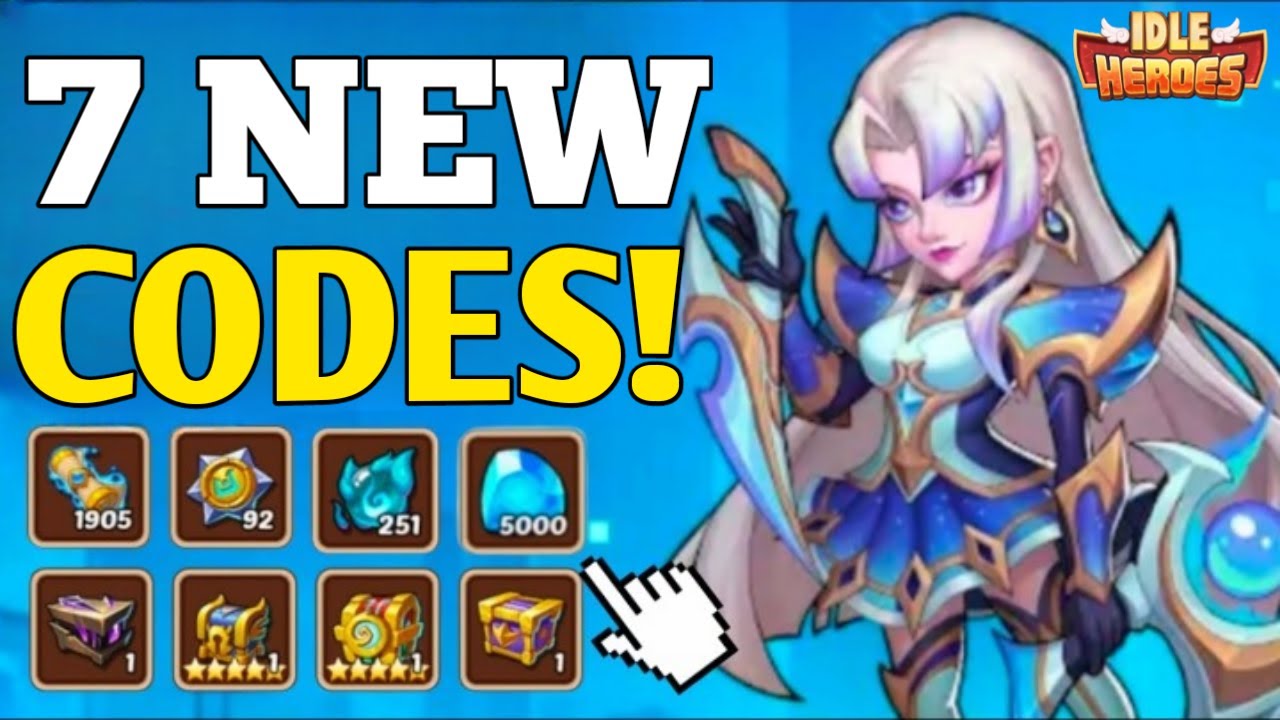 ️NEW ️ IDLE HEROES CODES 2024 IDLE HEROES REDEEM CODES 2024 YouTube