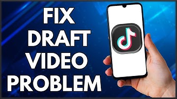 How To Fix Drafts On TikTok  | Easy Tutorial (2022)