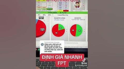 Định giá nhanh cổ phiếu FPT , sử dụng phần mềm excel để định giá cổ phiếu | Minh Phụng Stock