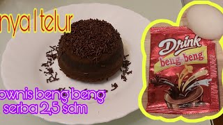 Brownies beng tanpa oven ...