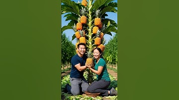 easy and fast method how to grow and propagate waxapple Pineapple trees #garden #plants #farming