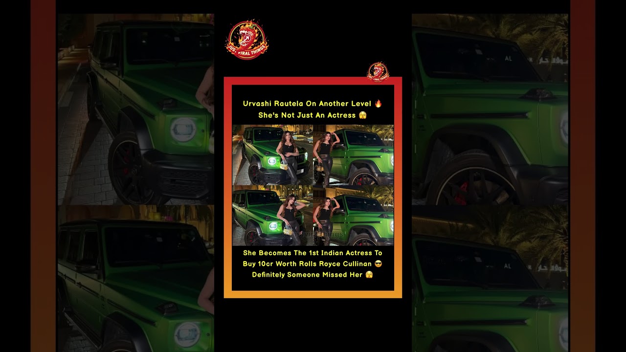 She Becomes The 1st Indian Actress To Buy 10cr Rolls Royce Cullinan.😍👏🏻 