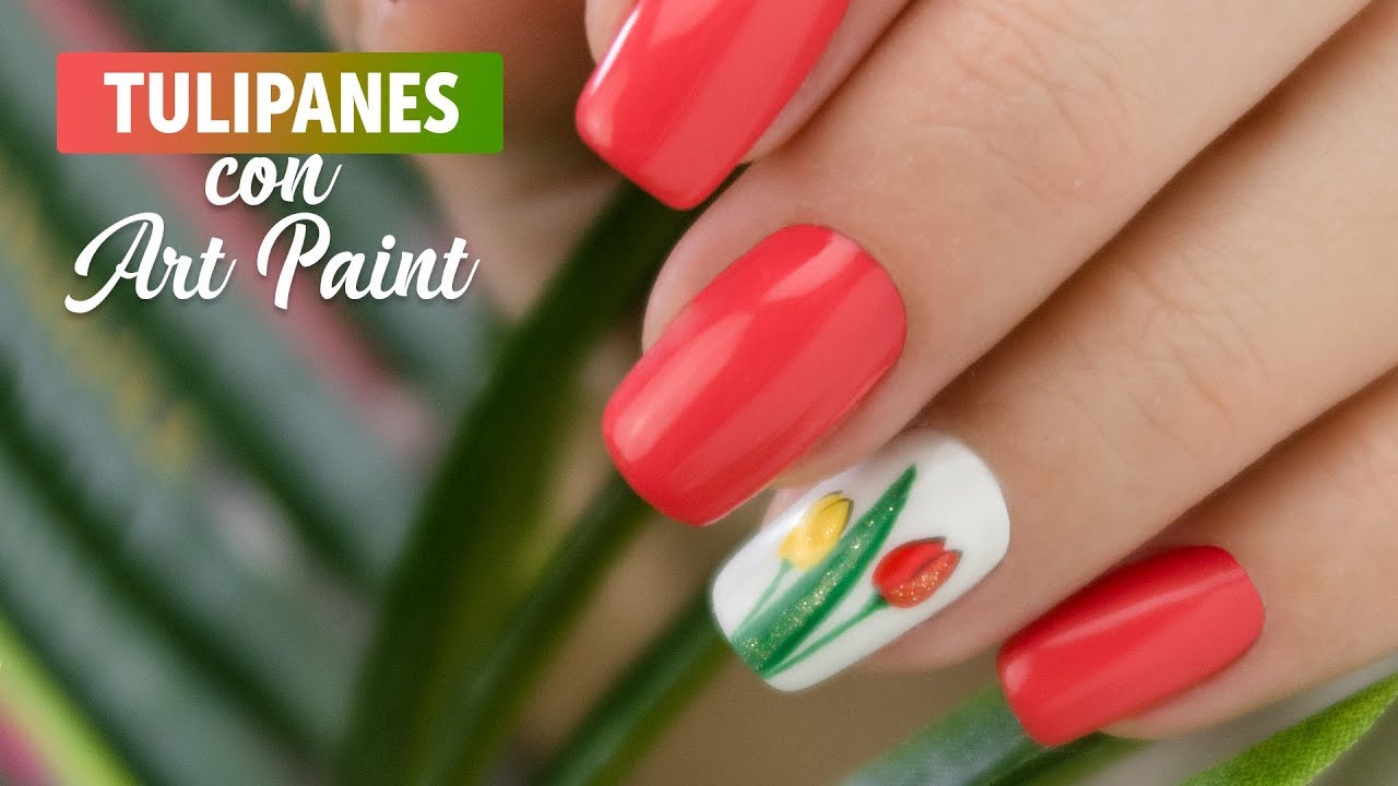 Detalle 13+ imagen uñas acrilicas de tulipanes