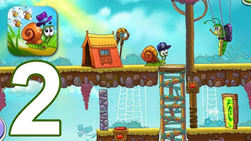 Snail Bob 3 - Gameplay Walkthrough Part 2 -New Update&Tutorial (Android/iOS)