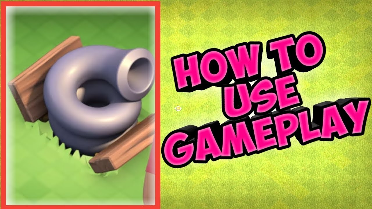 Clash Of Clans How To Use Tornado Trap With Gameplay...