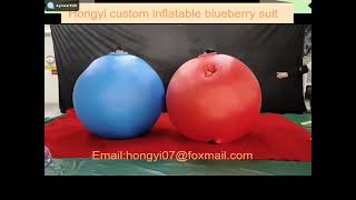 Hongyi Custom Inflatable Blueberry Suit #Bondage Ball Suit
