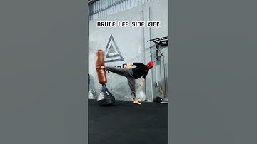 Bruce Lee side kick #shortsvideo #training #shots #tutorial #shortvideo #russia #usa #india #sports
