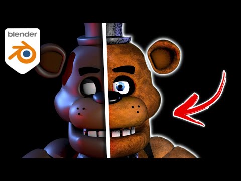 How To Get FNAF Models in Blender