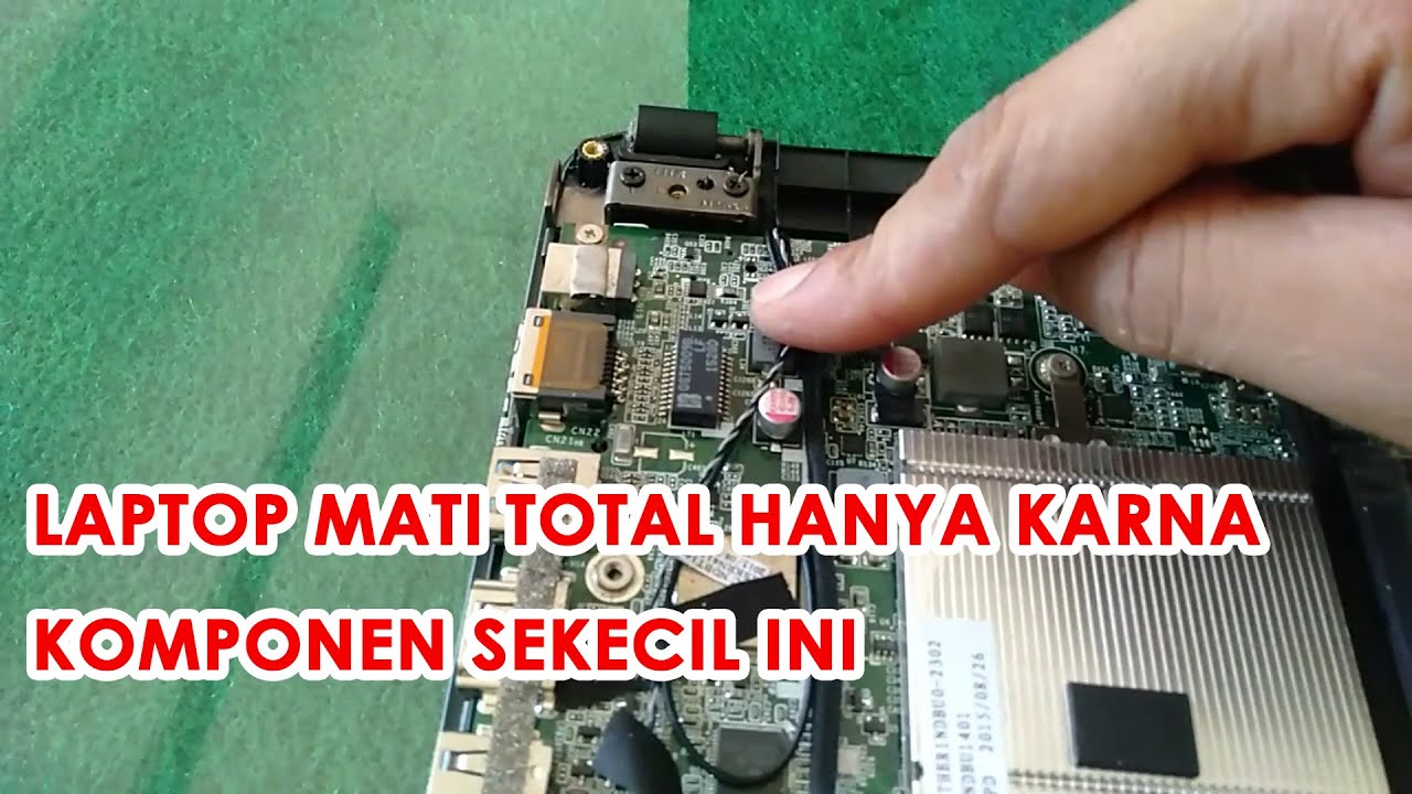 CARA MEMPERBAIKI LAPTOP ACER ONE 14 ( Z1402) MATI TOTAL