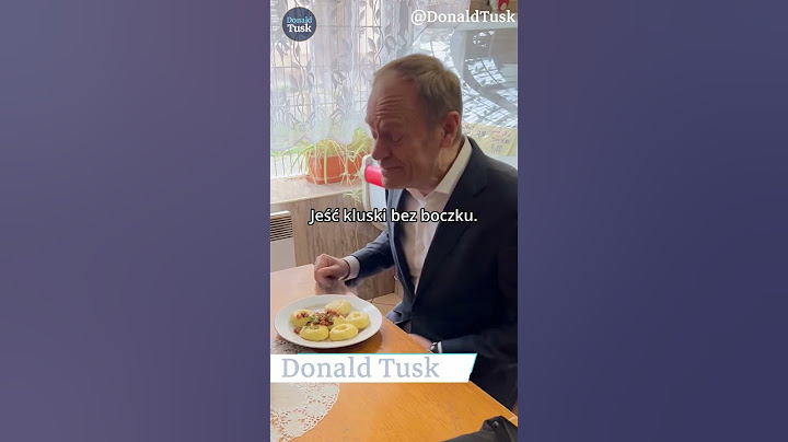 Donald Tusk: Zdania nigdy nie zmienię. #tusk #śląsk #polityka #kluski