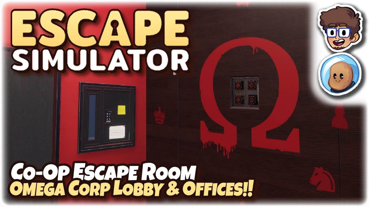 COOP ESCAPE ROOM, OMEGA CORP LOBBY & OFFICES!! Let's Play
