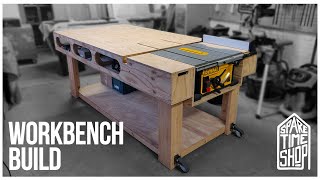 Builing a Work Bench With Integrated Table Saw (DeWalt DWE7492)
