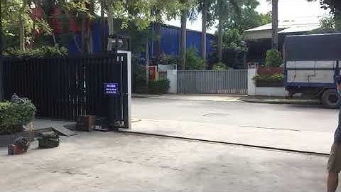 cổng trượt tự động italia