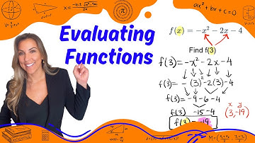 Evaluating Functions for a Given Value: Find f(x) when given x