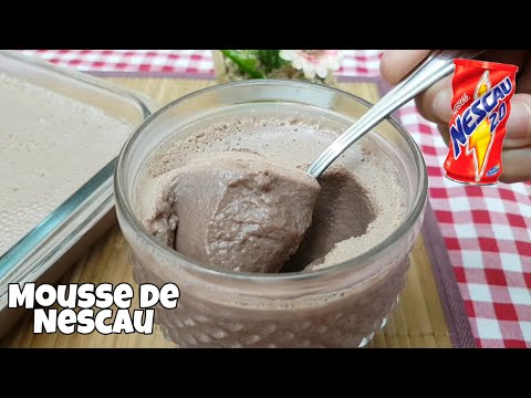 MOUSSE DE NESCAU//FÁCIL E DELICIOSO