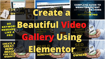 Create a Beautiful Video Gallery Using Elementor