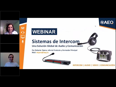 AEQ Webinar - Sistemas de Intercom