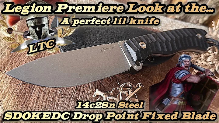 Legion Premiere Look at the SDOKEDC Drop Point Fixed Blade in 14c28n Steel