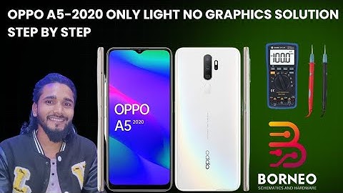 Oppo A5-2020 A9-2020 Only Light No Graphic Solution.