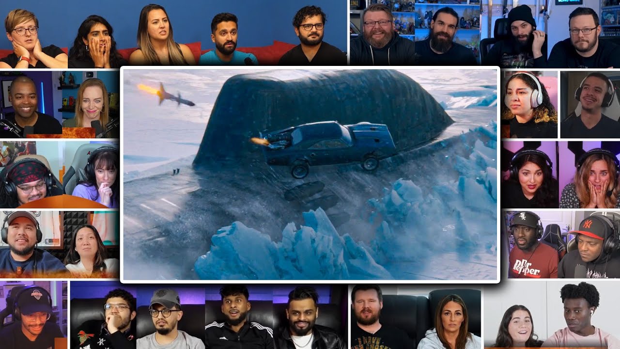 The Submarine Scene | The Fate of the Furious (2017) Reaction Mashup