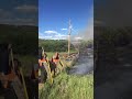 Construction crew fights Glenwood Springs fire