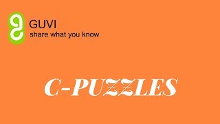 C Code snippets Puzzle01 - Tamil tutorial