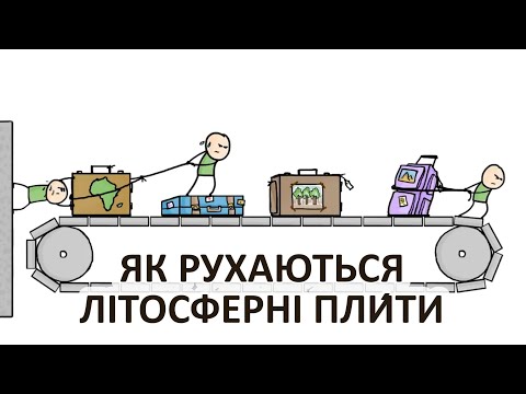 Як рухаються літосферні пли́ти [MinuteEarth]