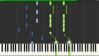 Alan Walker - Faded [Piano Tutorial Synthesia] (Rousseau)