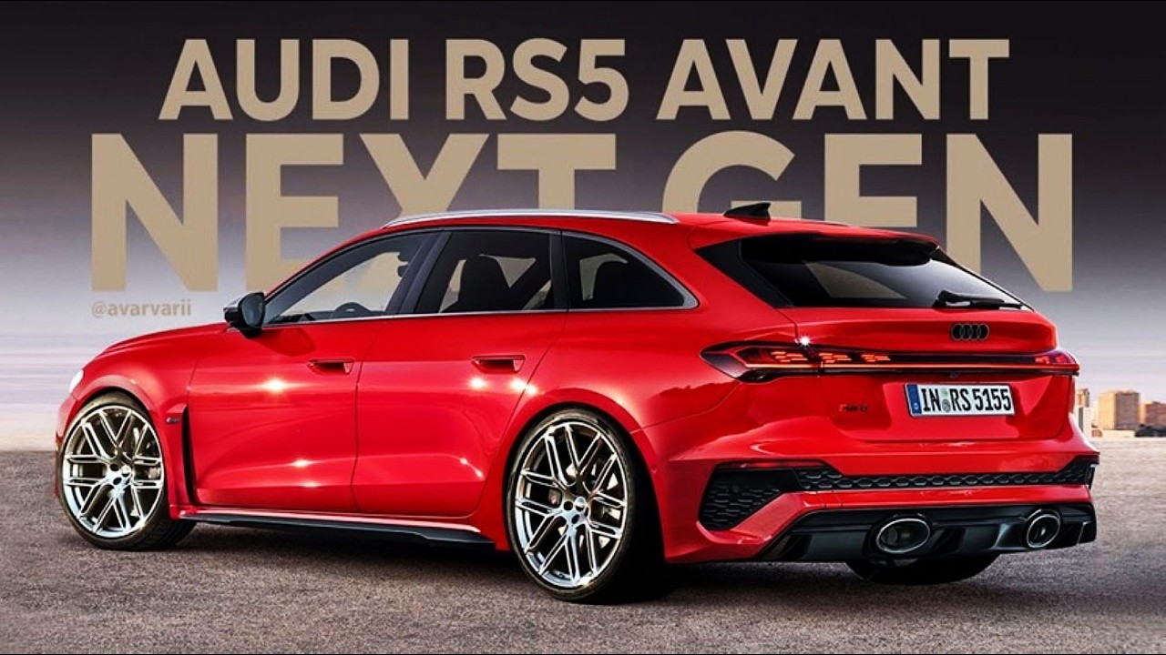 NEW Audi RS5 (2026): 639 hp hybrid, more powerful than the RS6!