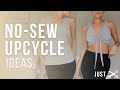 The easiest no sew upcycle ideas that youll actually wear