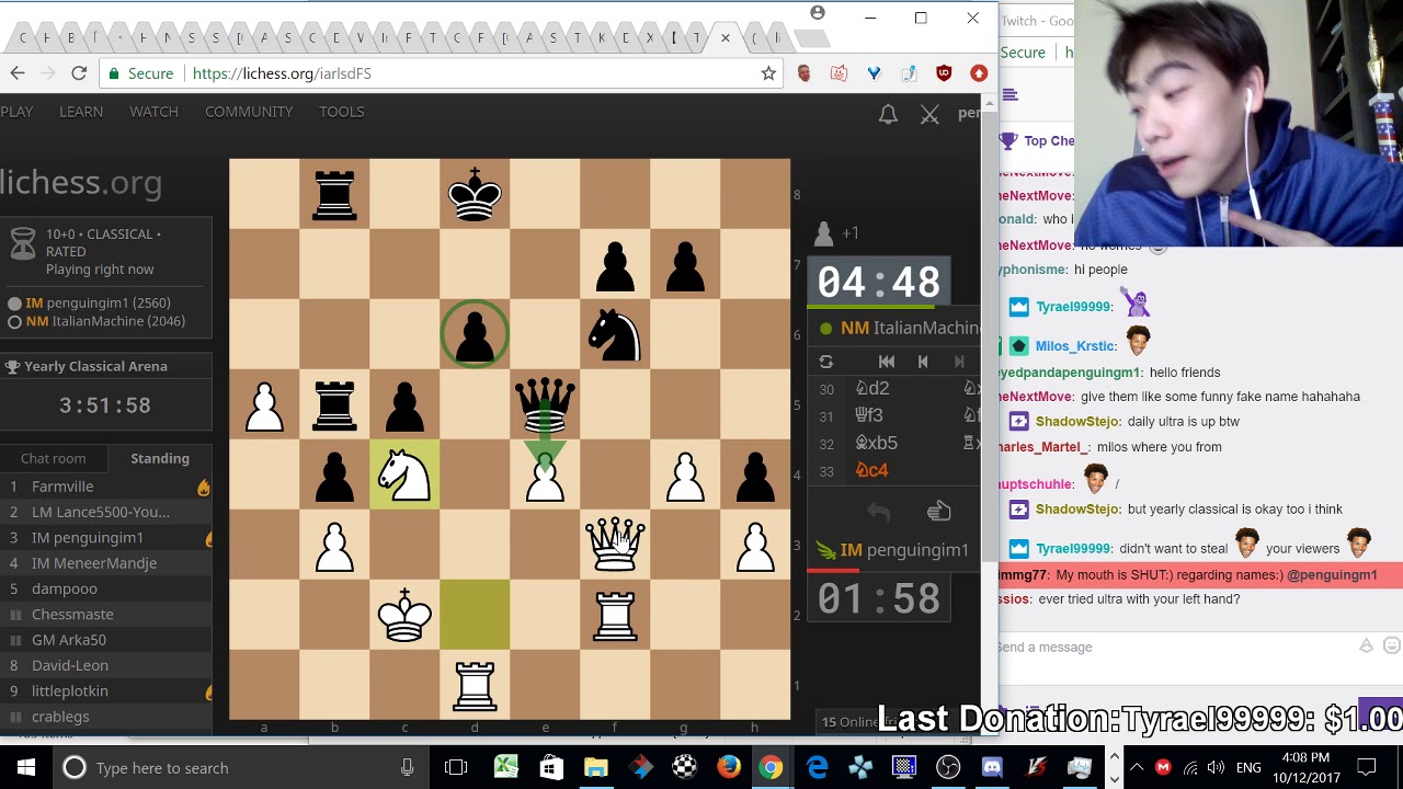 lichess.org - GM Andrew Tang is streaming the Yearly