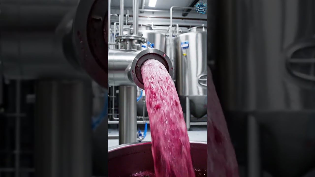Inside a Modern Grapes Factory: From Farm to Delicious Drink (The Whole Process)
