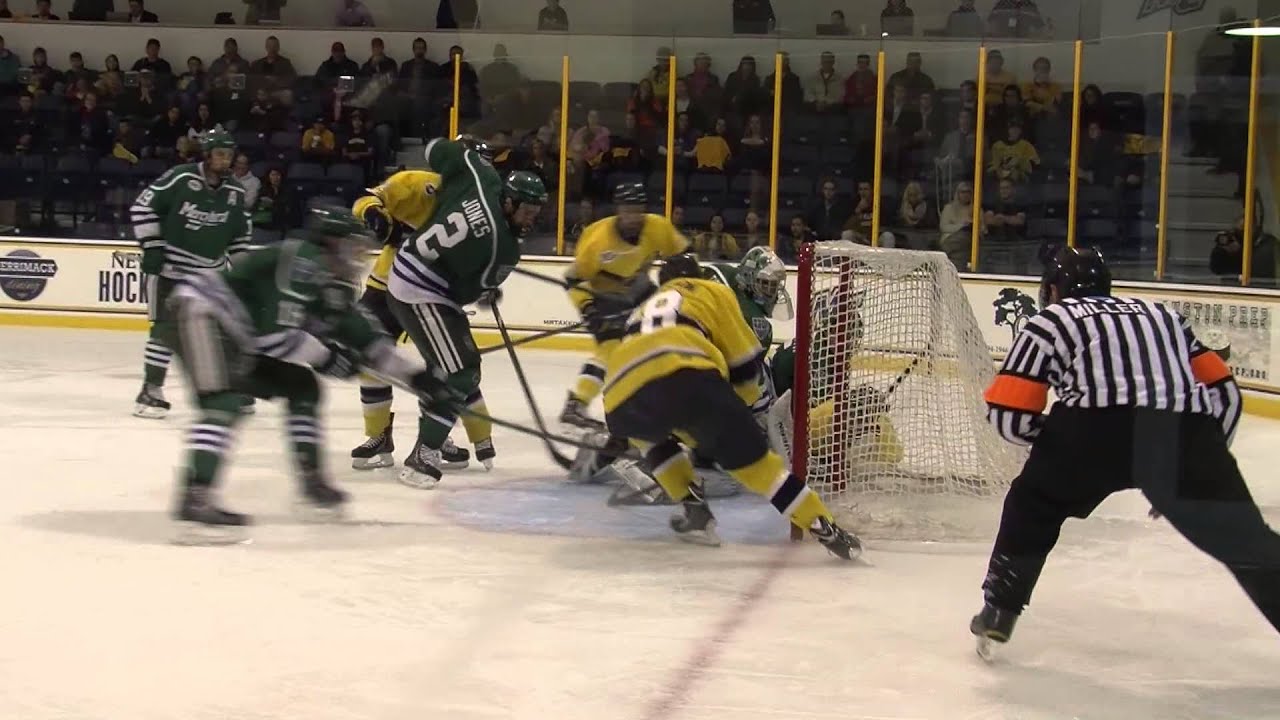 Merrimack College Men's Ice Hockey - Opening Weekend 2013 - YouTube