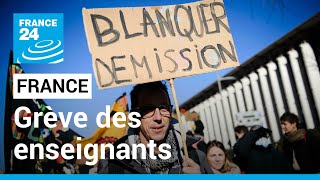 Covid-19 : les enseignants se préparent à une nouvelle journée d'action • FRANCE 24