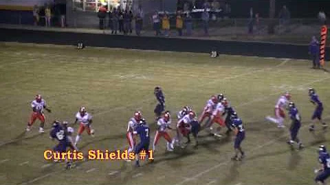 Curtis Shields #1 Football Highlights Shiner Texas