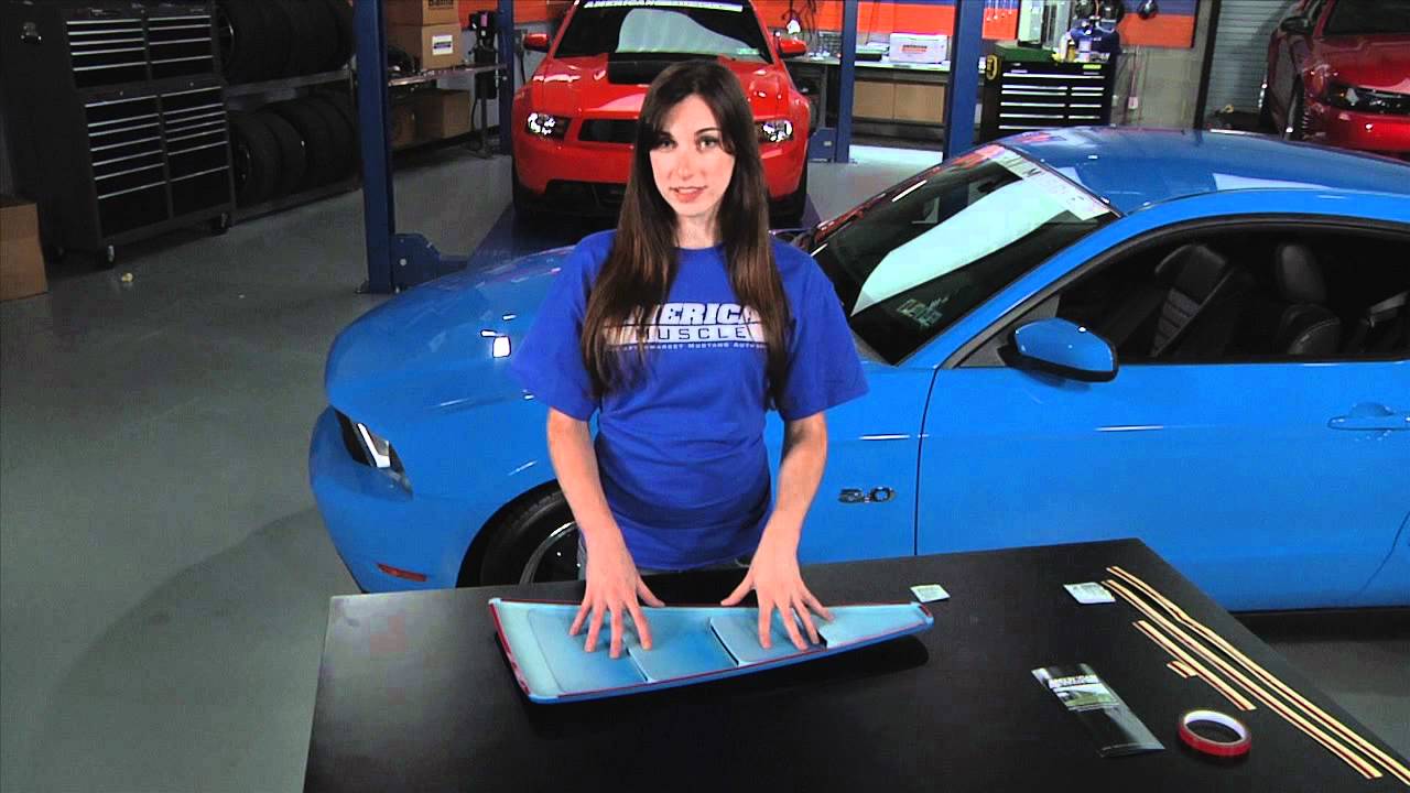 Mustang Quarter Window Louvers (0512 All) Install YouTube