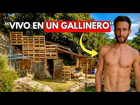 HE LIVES ALONE In A RECYCLED CABIN In The WOODS - “I haven’t been to the SUPERMARKET in 1 YEAR”