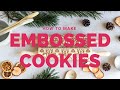 How to make cookies with an embossed rolling pin
