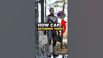 How Captain America RETURNED the Infinity Stones! #avengers