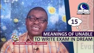 15 MEANING OF UNABLE TO WRITE EXAMS IN DREAM - Dream About Exams
